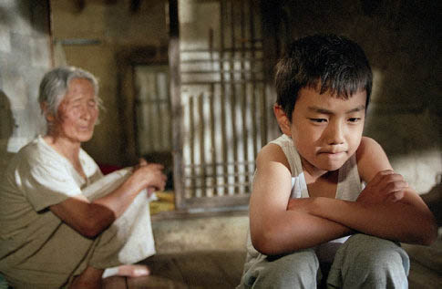 Sang Woo y su abuela