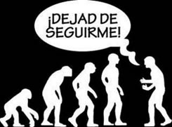 ¿Somos monos evolucionados...?