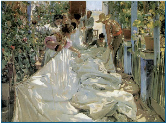 J. Sorolla: Cosiendo la vela