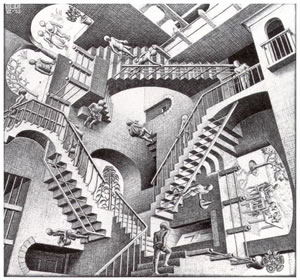 Escher - Relatividad
