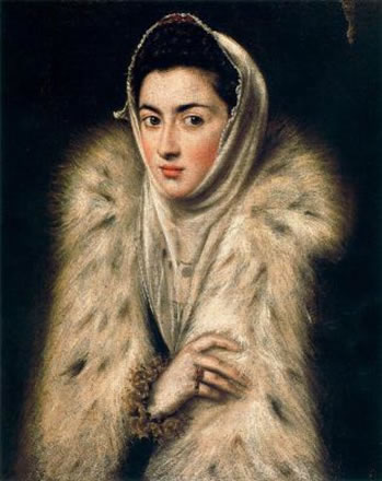 La Dama del armiño. El Greco