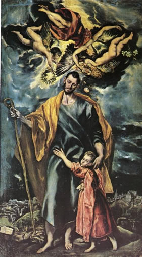 San José y el niño