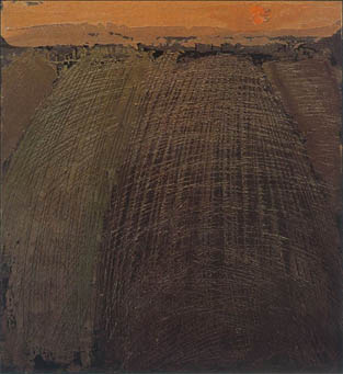Tierra Gorda grano naciente. Paisaje. 1980